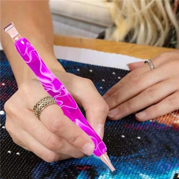 Ergonomic Diamond Painting Art Drill Bead Dot PenKit with Screw Diamond Painting - Picture 2 of 6